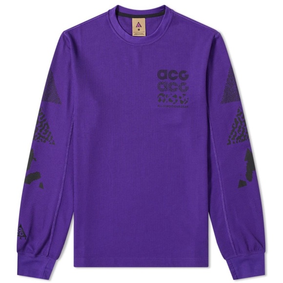 NWOT Nike ACG waffle thermal long sleeve Large - Picture 1 of 4